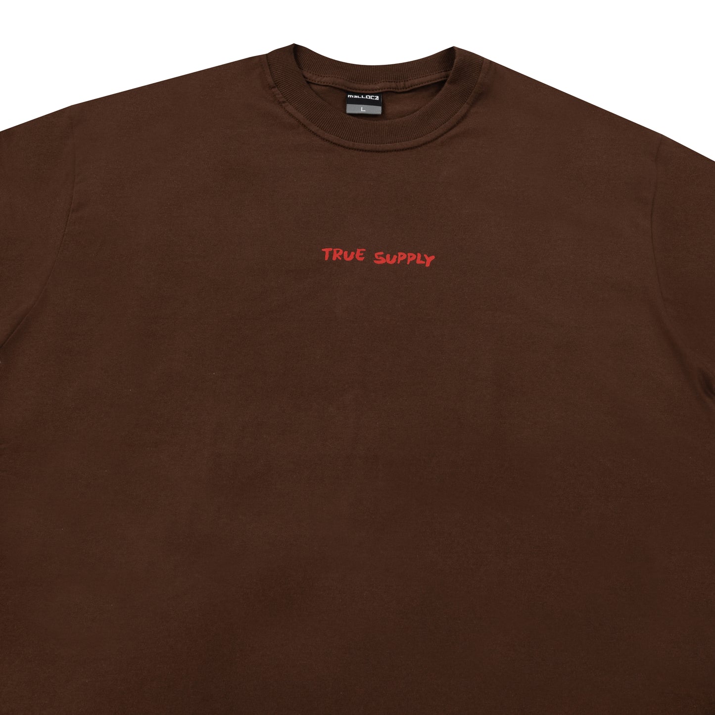 TEE TRUE "BROKEN" MARROM
