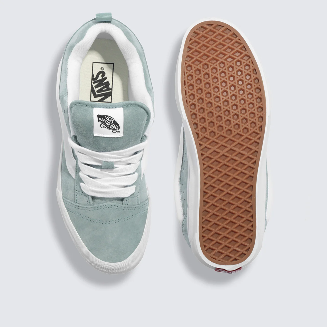 Tênis Knu Skool Pig Suede Puritan Gray