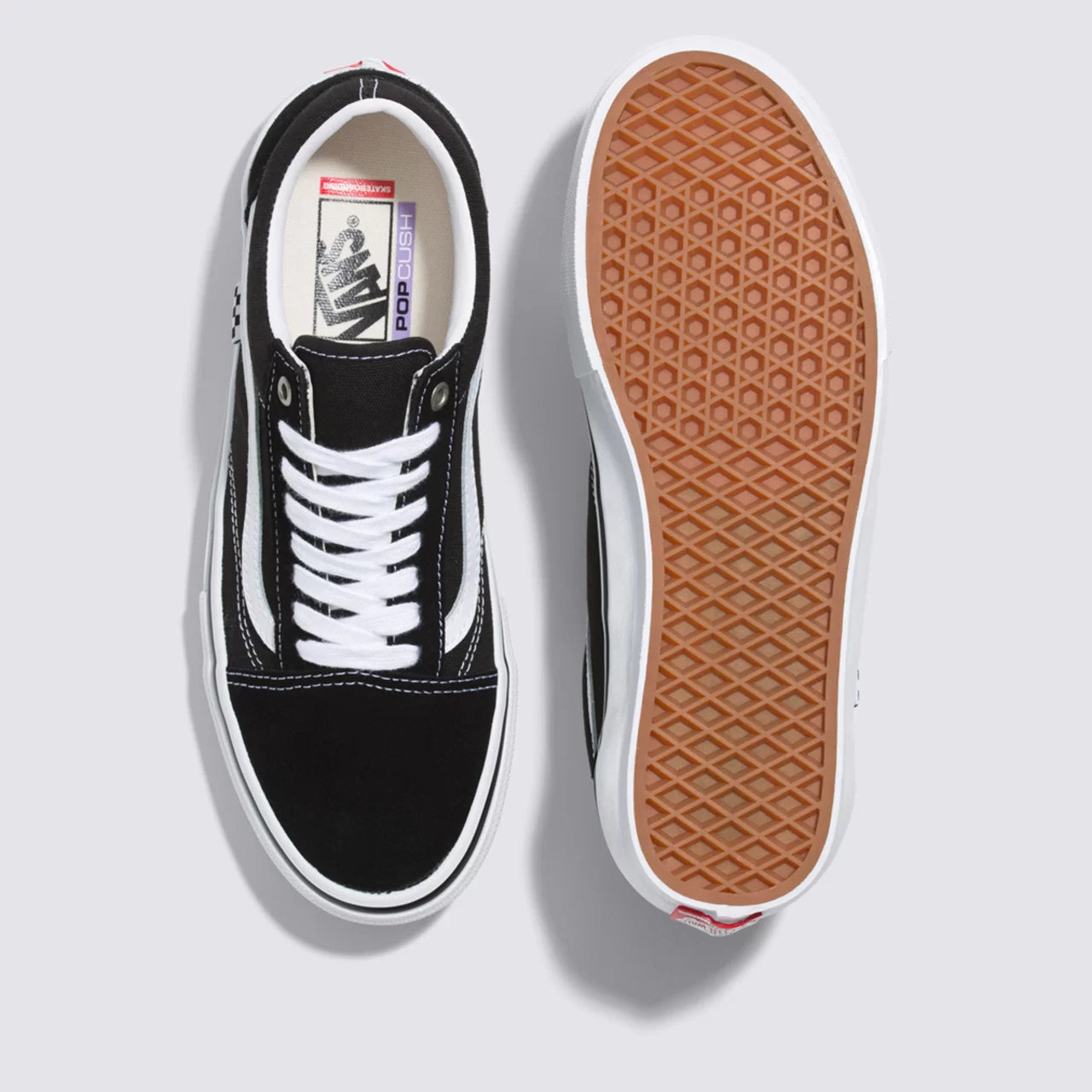 TÊNIS SKATE OLD SKOOL PRO BLACK WHITE