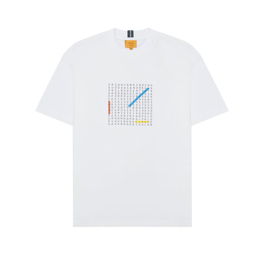 T-SHIRT "WORD SEARCH" OFF-WHITE
