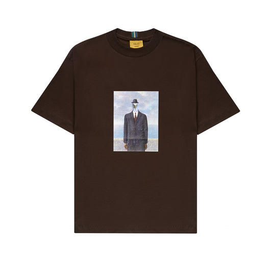 T-SHIRT "MYSTERIOUS" BROWN