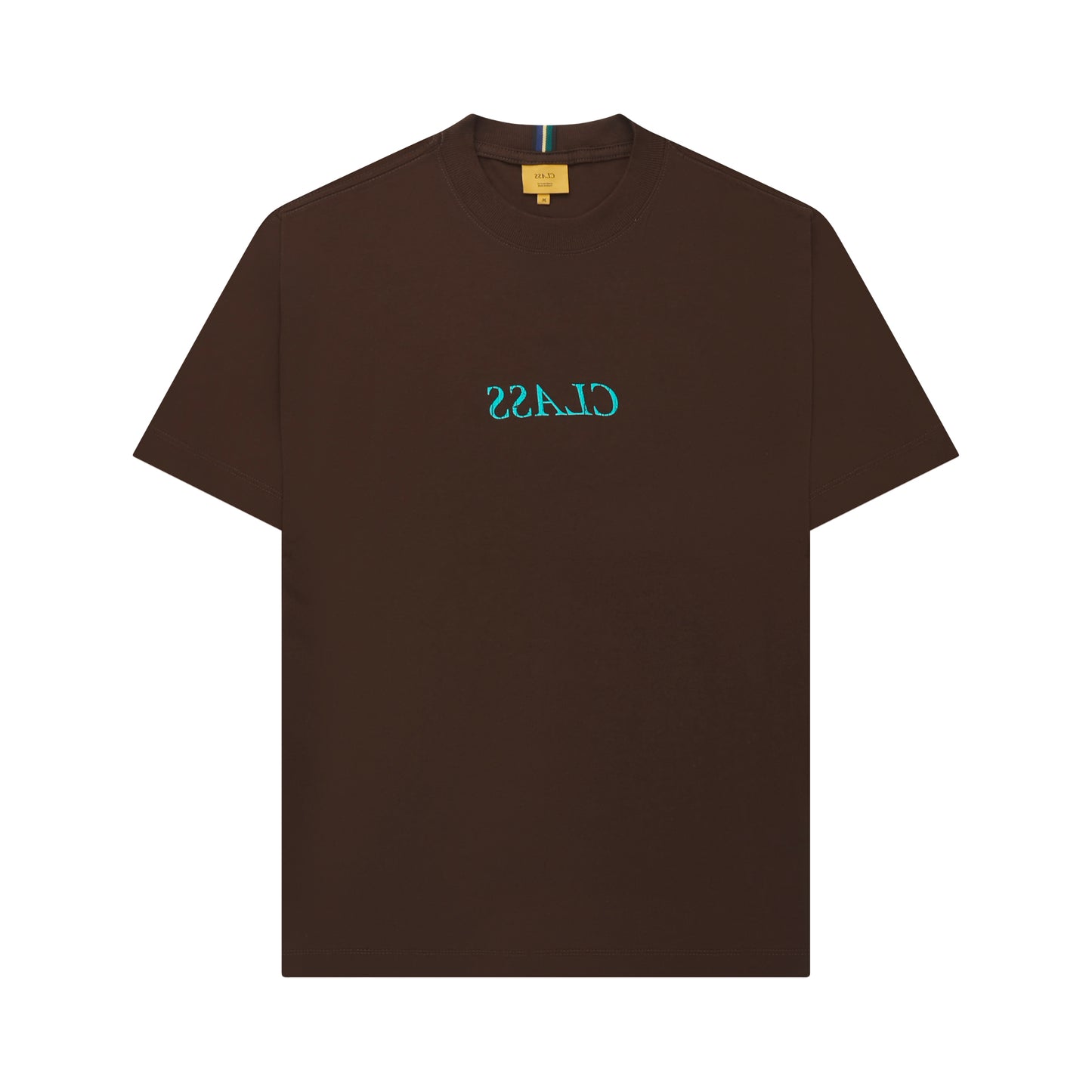 T -SHIRT "CLASS INVERSO" BROWN