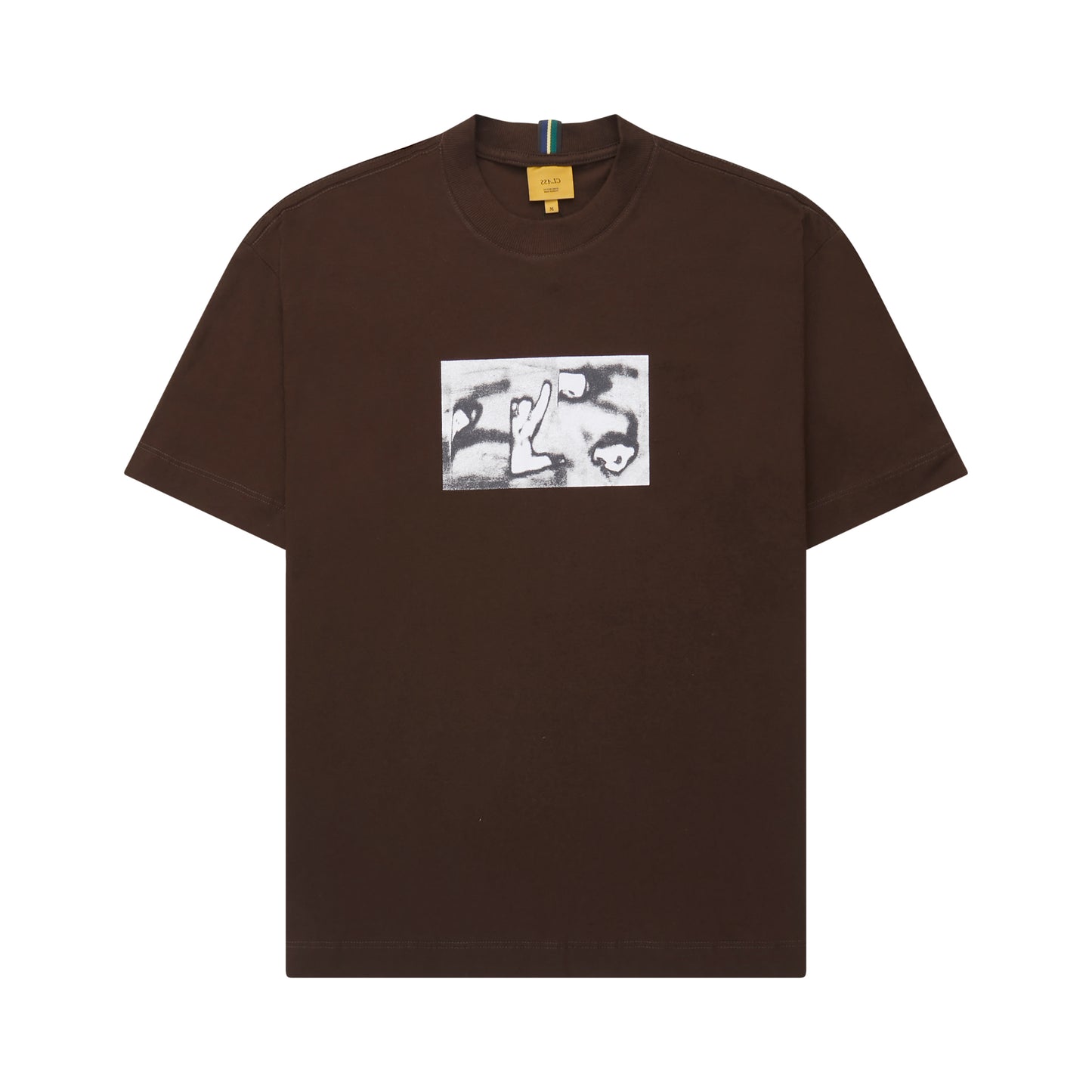 T-SHIRT "CLS HANDS" BROWN