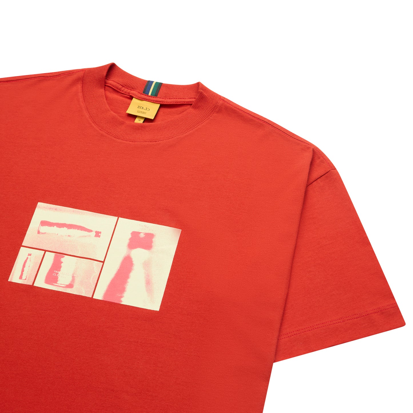T-SHIRT "YANKES GO HOME" RED