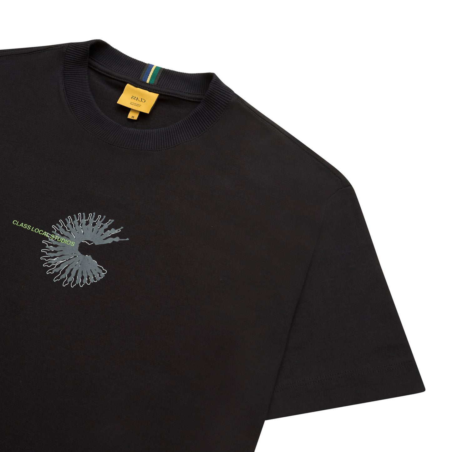 PREMIUM T-SHIRT "ABC INDUSTRIAL" BLACK