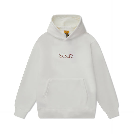 CLASSIC HOODIE "CLASS INVERSO" OFF-WHITE