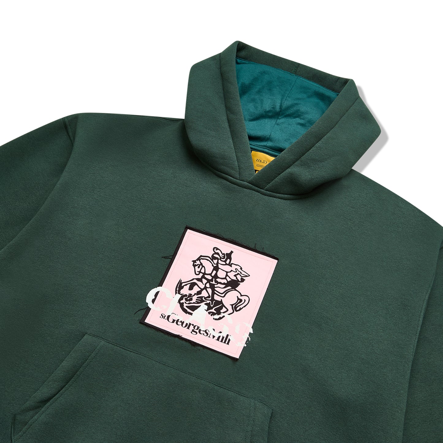 HOODIE RELAXED CLASS "GEORGES MILL" GREEN