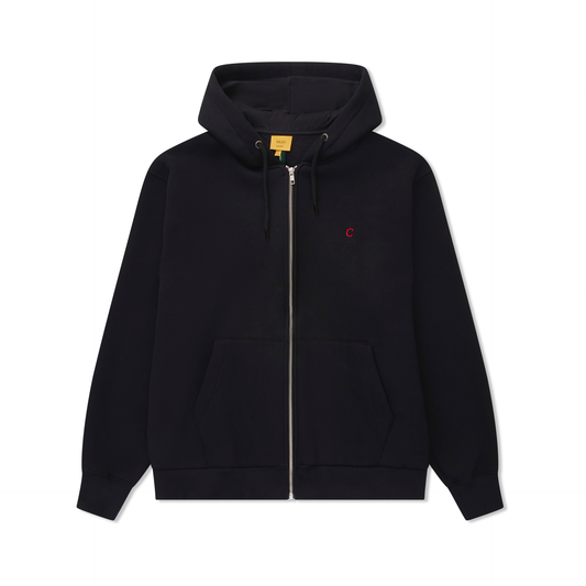 CLASSIC HOODIE ZIPPER CLASS "C" BLACK