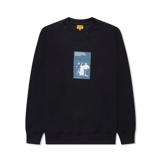 CLASSIC CREWNECK CLASS "WORKERS" BLACK