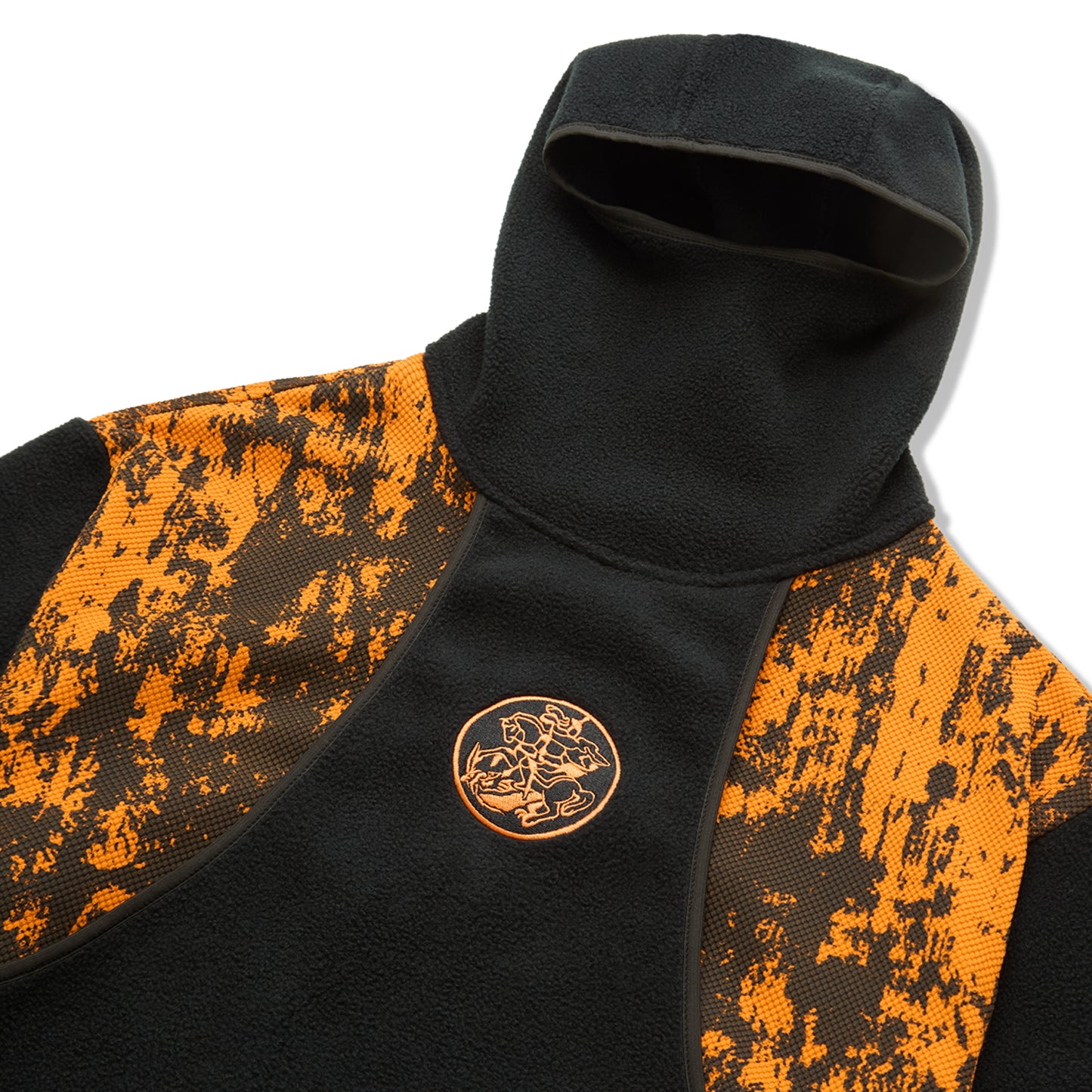 ADVANCED JACKET FLEECE CLASS "GREASE" BLACK