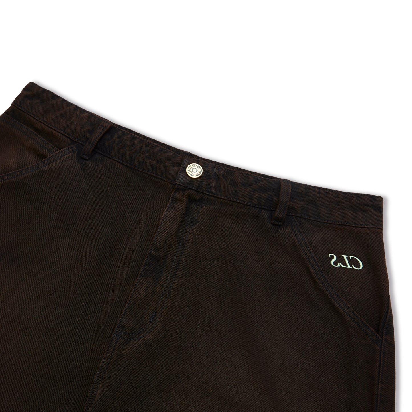 BAGGY SHORTS CLASS"CLS" BROWN