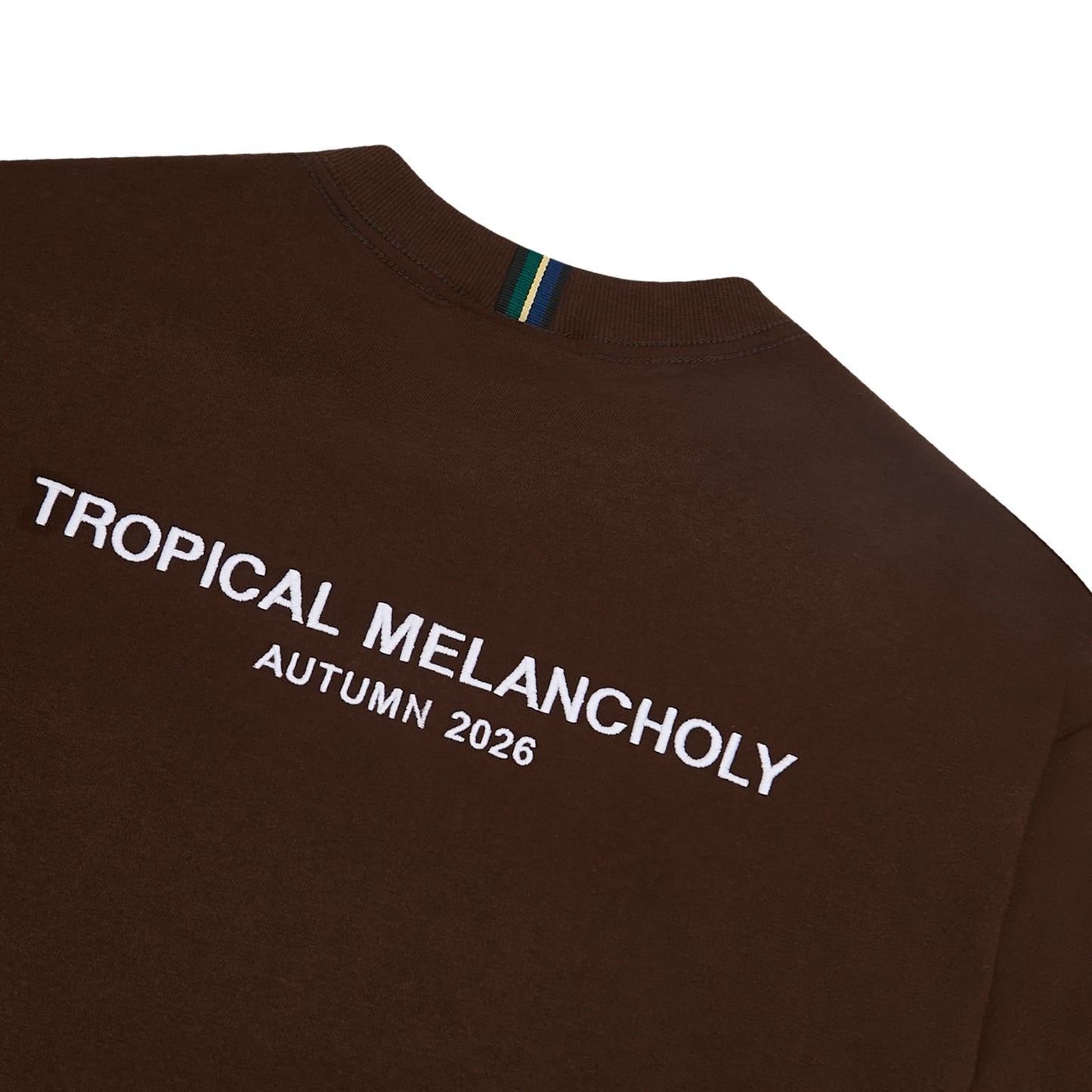 T-SHIRT CLASS "TROPICAL MELANCHOLY" BROWN