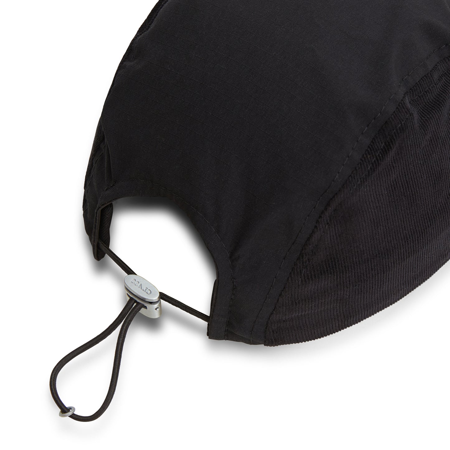 3 PANEL HAT CLASS "NAUTILUS" BLACK / SILVER