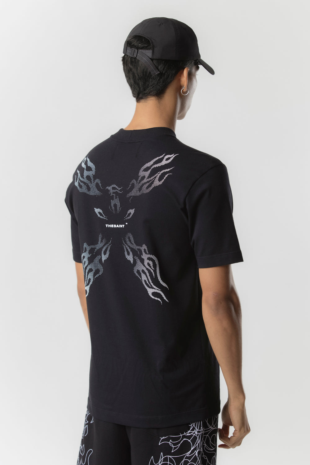 TSHIRT COMFORT FLAME BLACK