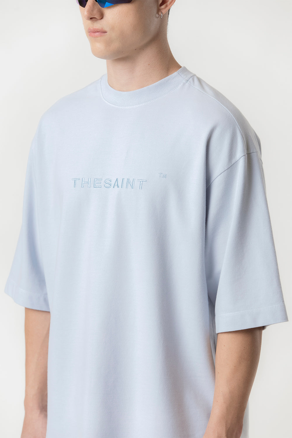 TSHIRT UNIC BASIC EMBROIDERY OFF WHITE