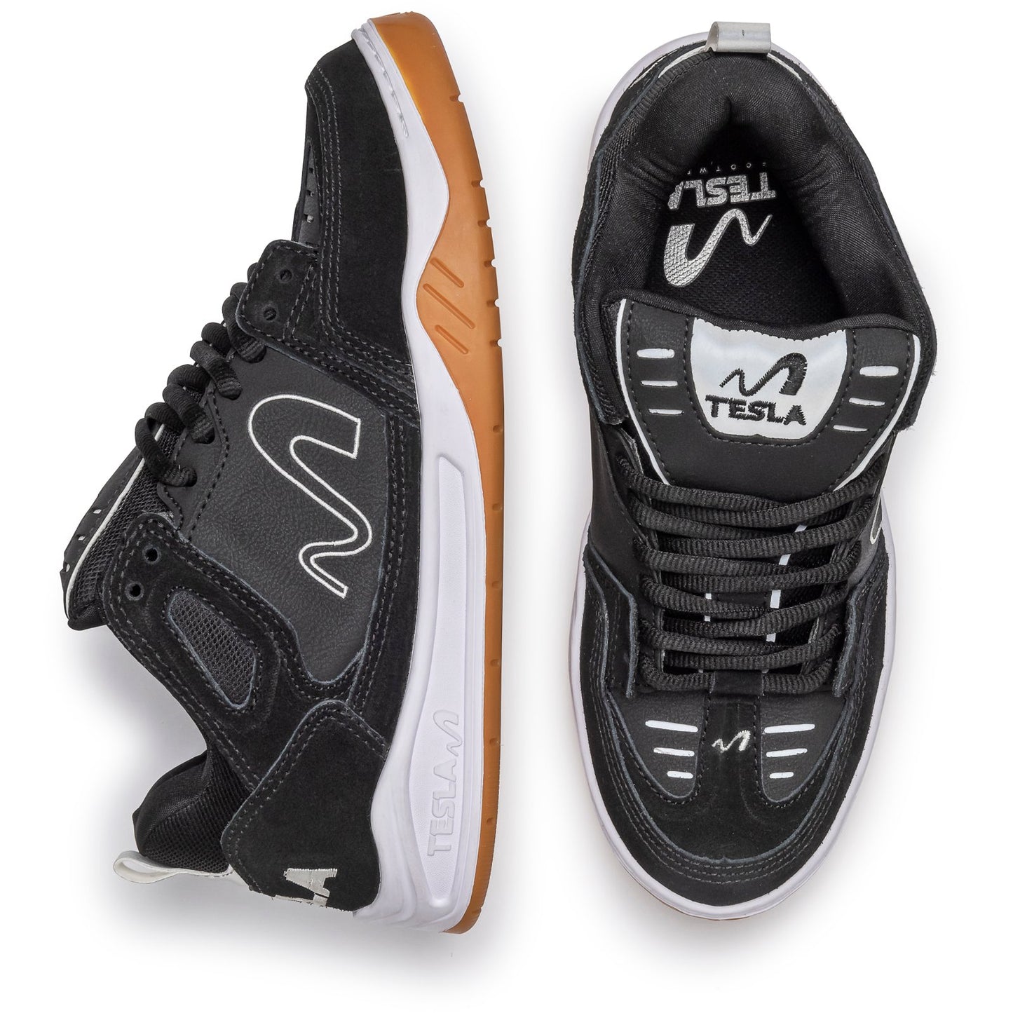Tênis Tesla Nine Black Reflect