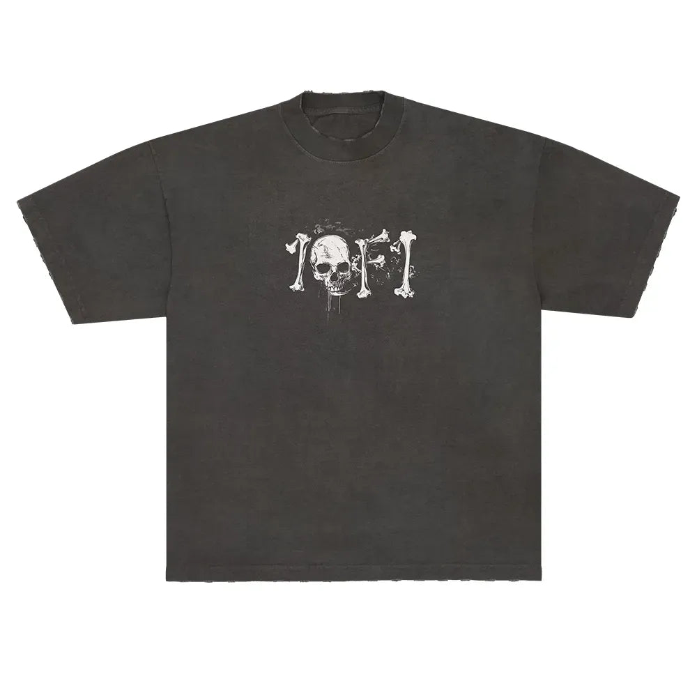 H1DDEN ANGELS STONED GREY TEE