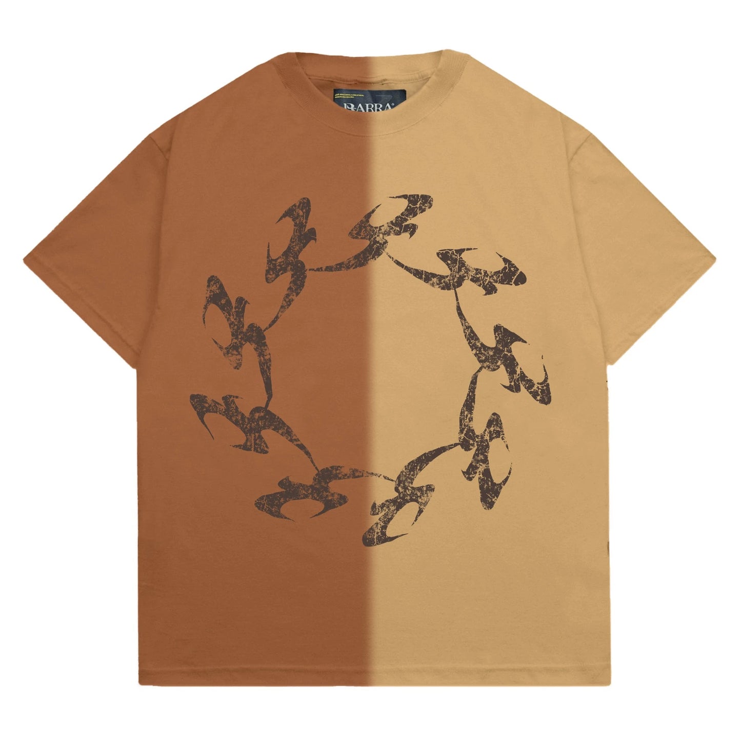 Camisa Tingida Manualmente