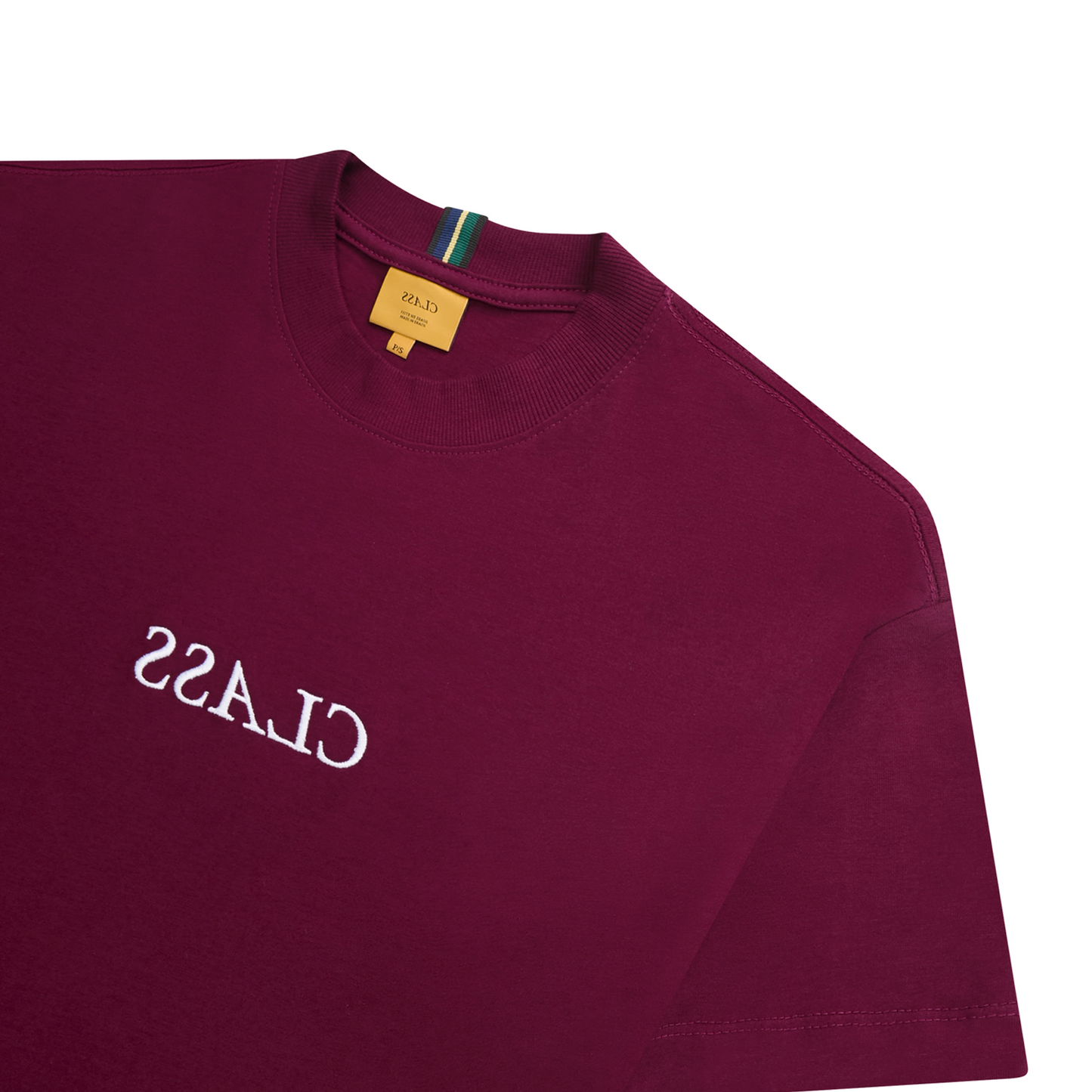 TSHIRT CLASS INVERSO BURGUNDY