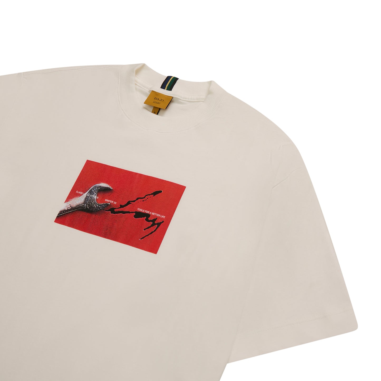 TSHIRT CLASS CLASS TOOLS OFFWHITE