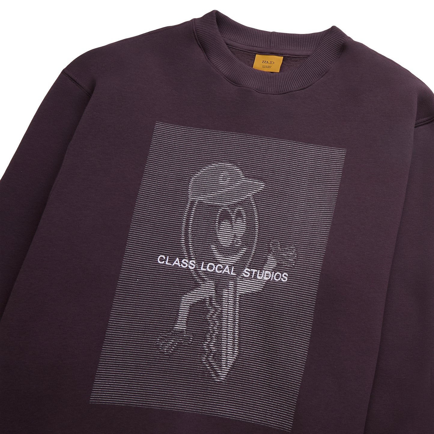 CREWNECK CHAVE LOCAL STUDIOS PURPLE