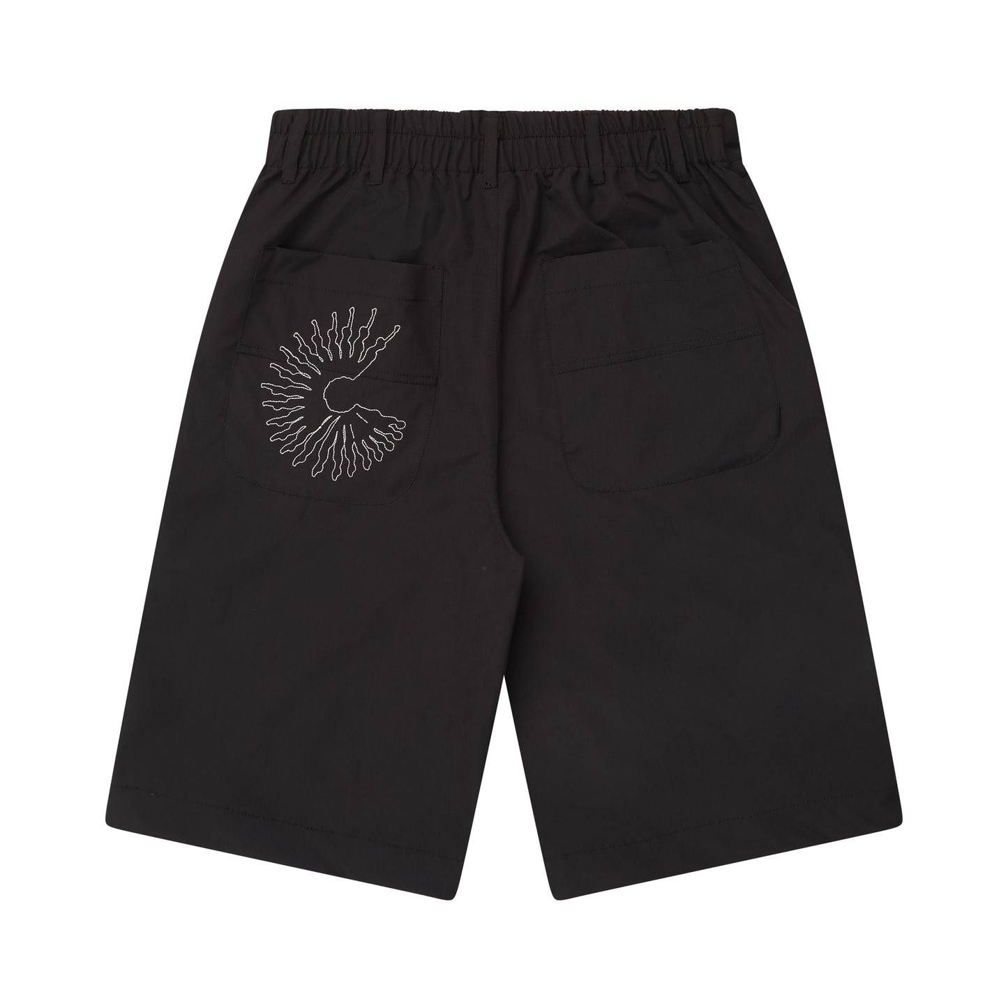 WIDE WORKER SHORTS CLASS C ENGRENAGEM BLACK
