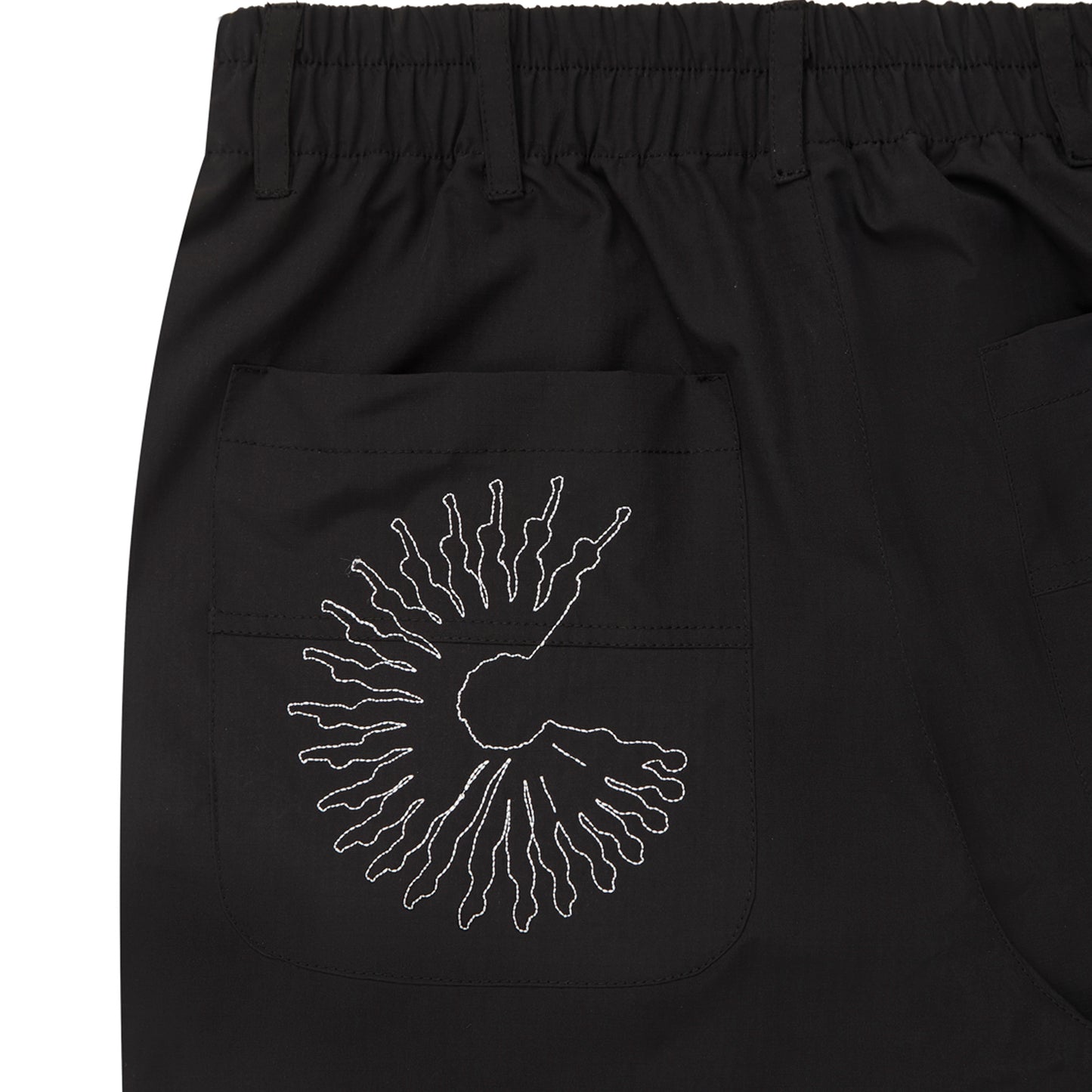 WIDE WORKER SHORTS CLASS C ENGRENAGEM BLACK