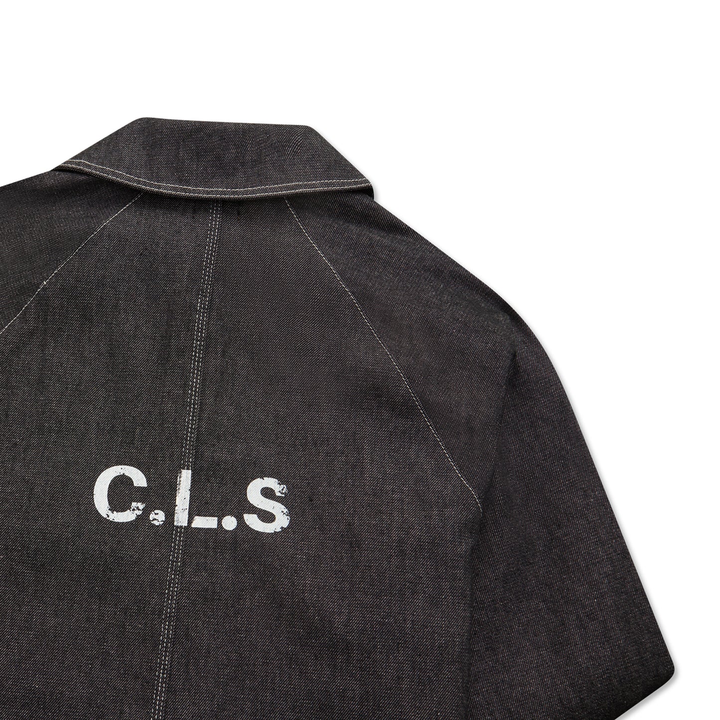 RAW DENIM JACKET CLASS CHORE CLS BLACK