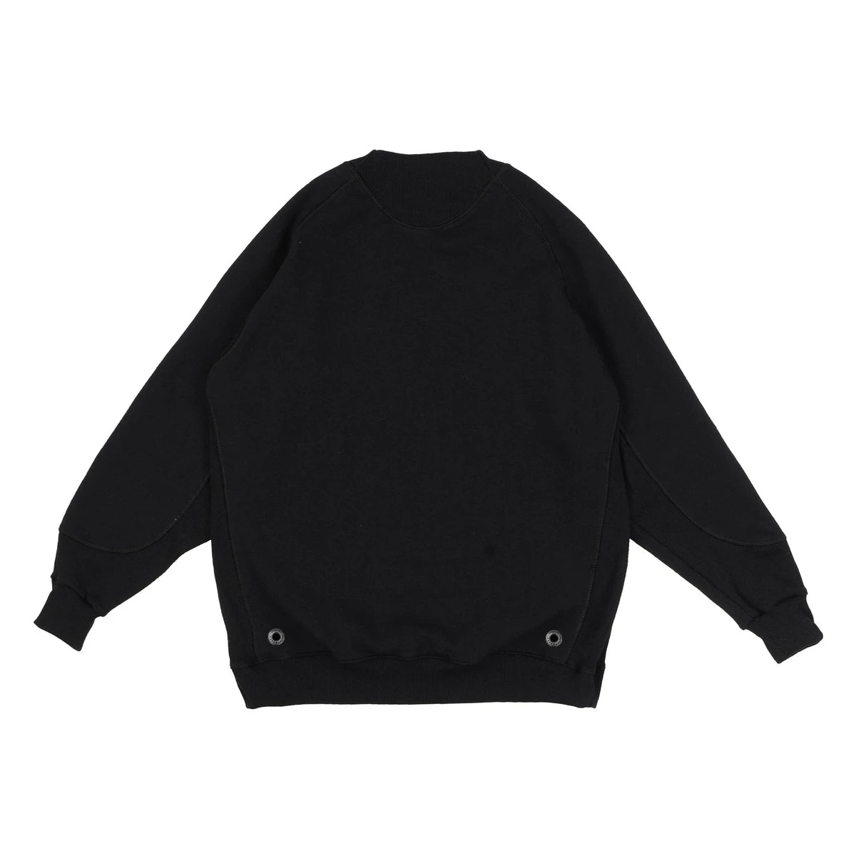 Moletom Esportivo Raglan Preto