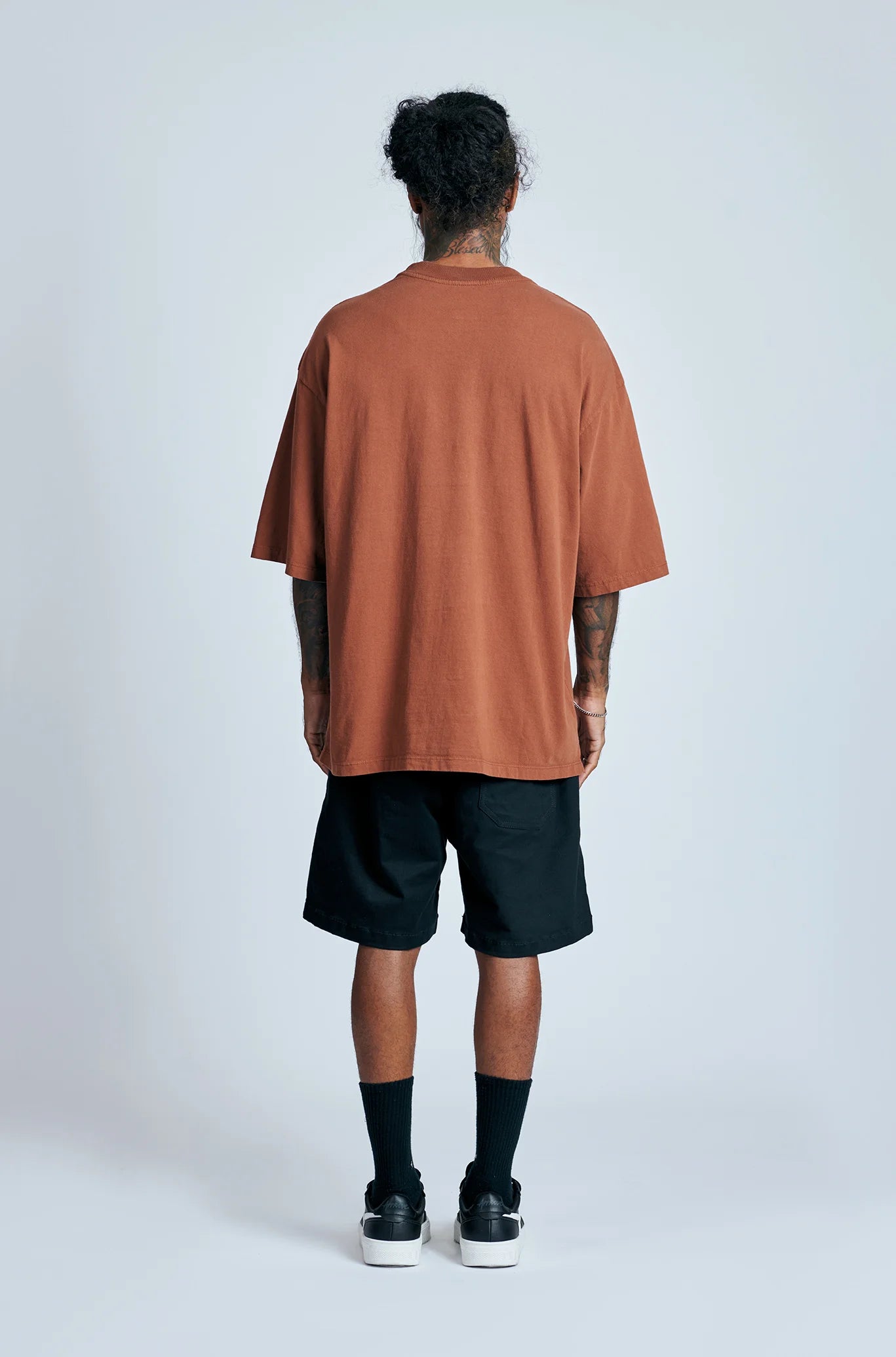 Camiseta Oversized Approve Cabron Marrom