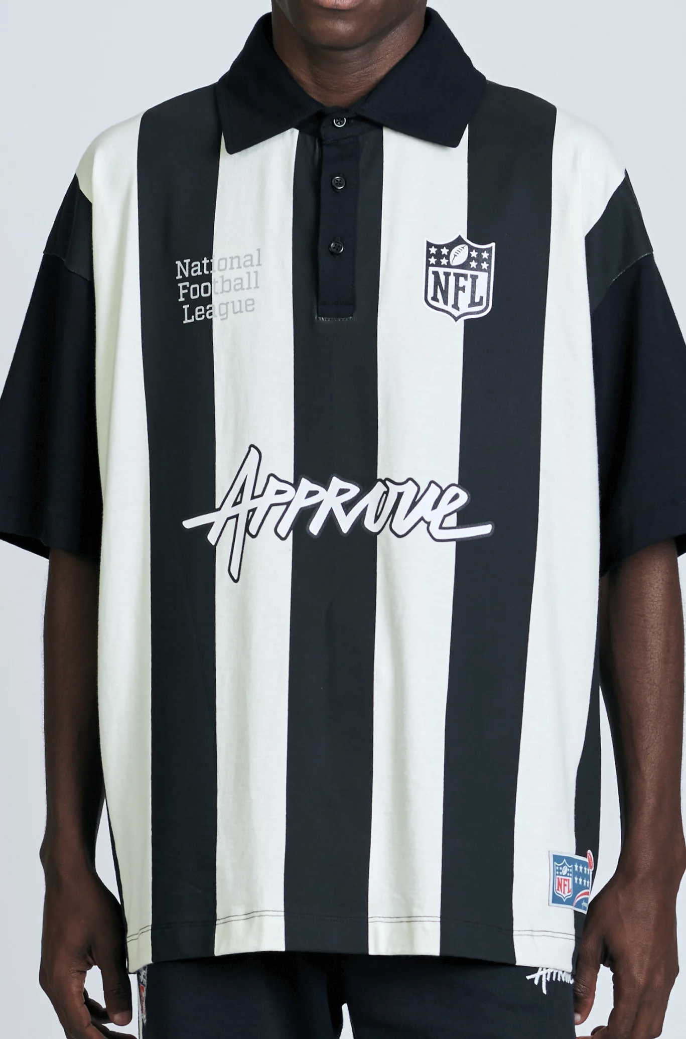 Camisa Polo Huge Approve X Nfl Striped