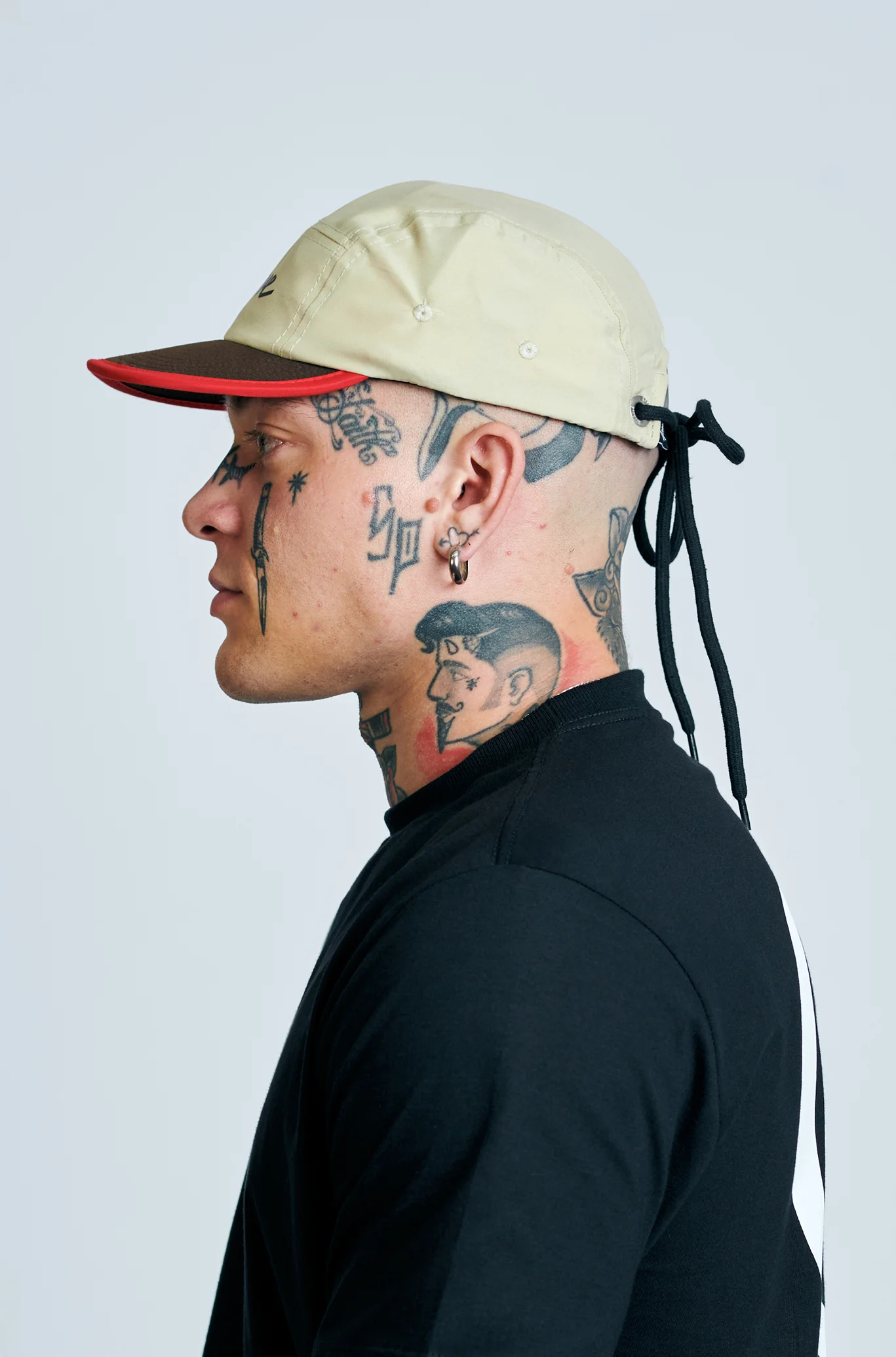Boné 5Panel Approve Peaceandluv Bege