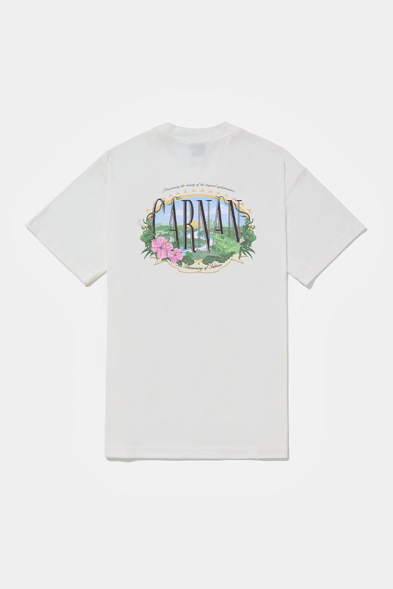 Iguana Heavy Tshirt Purple