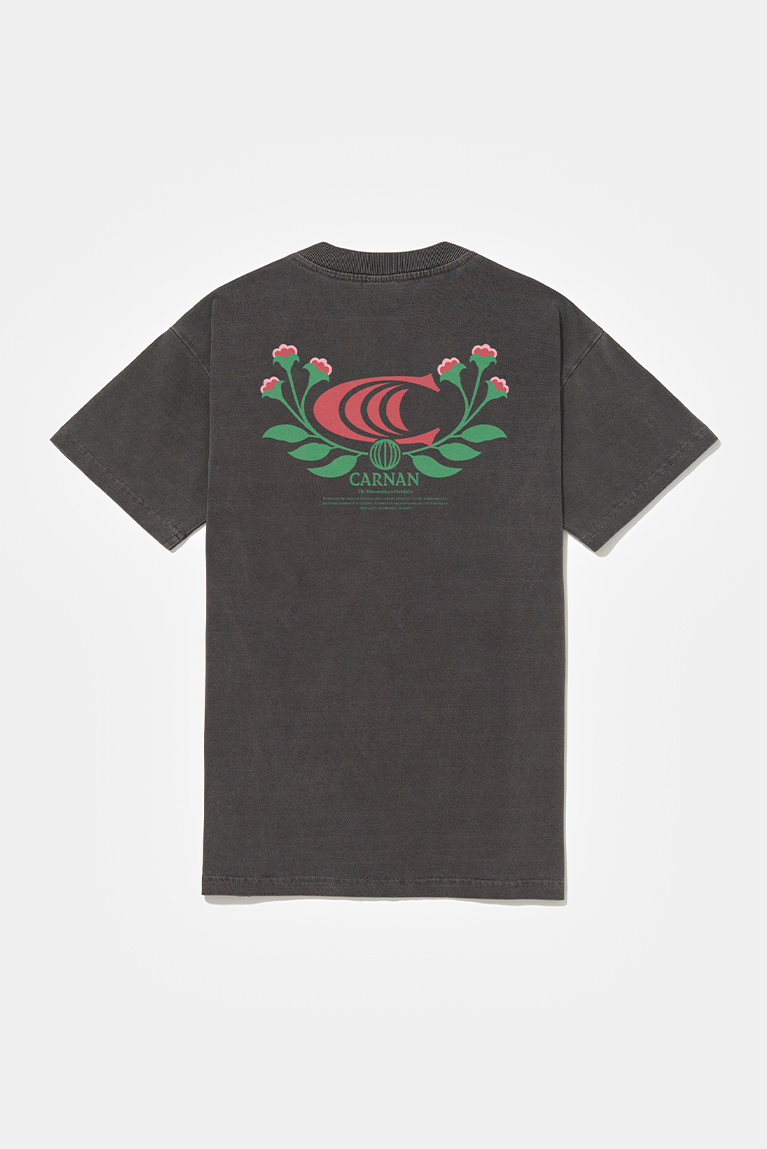 C Classic Tshirt Stoned Black