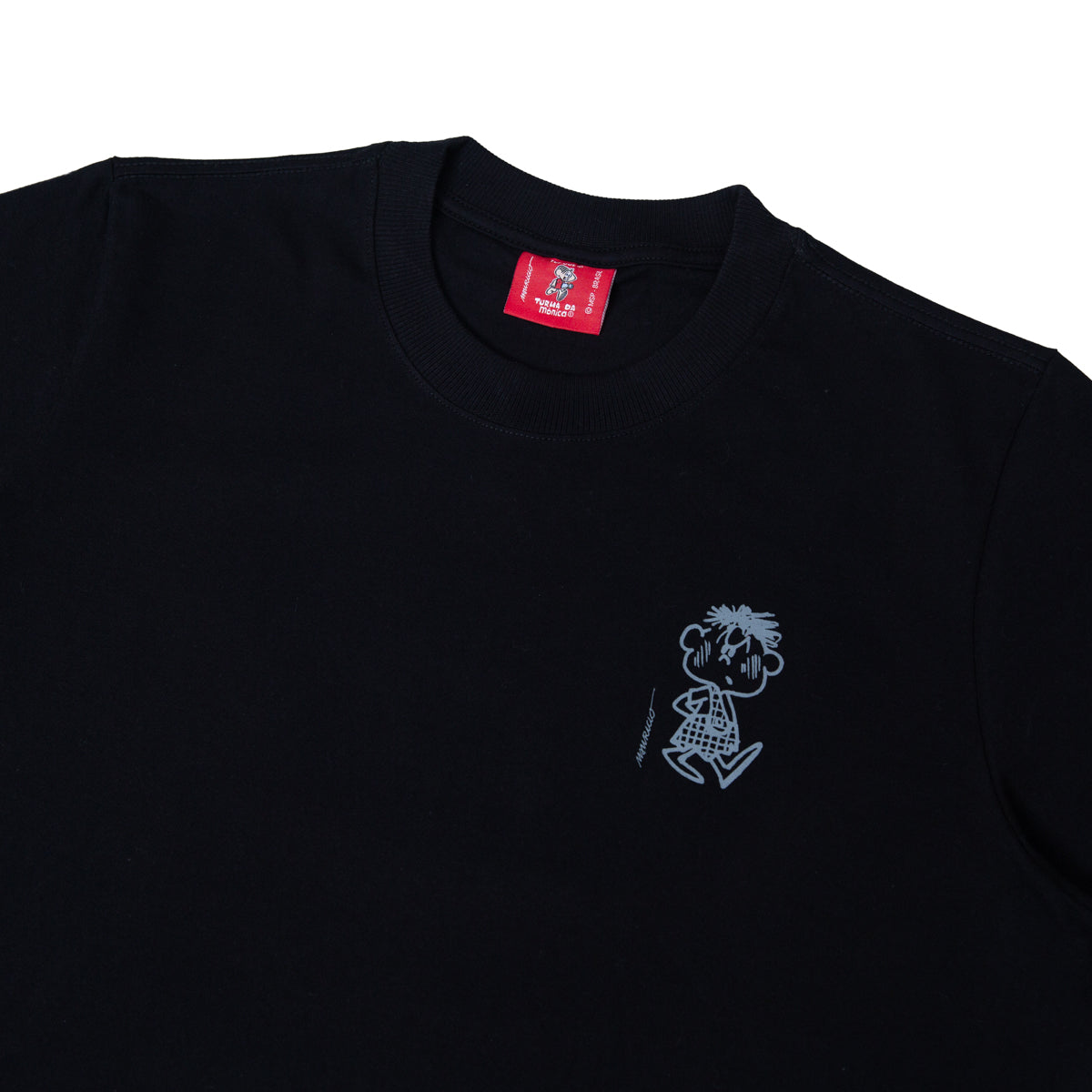CAMISETA CASCAO OLD PRETO