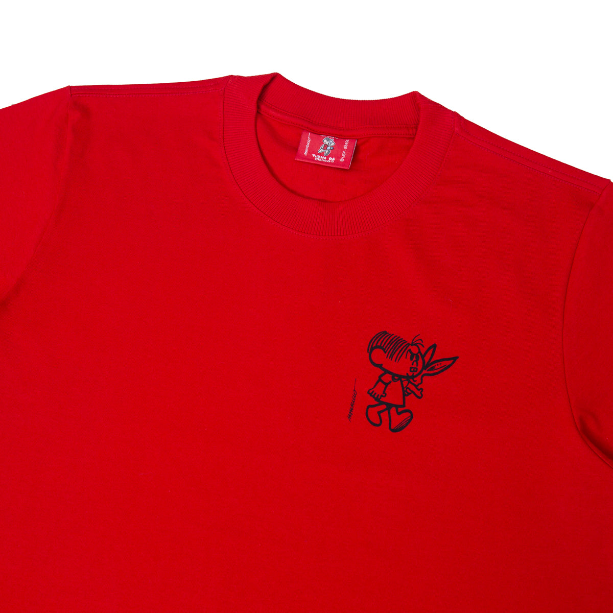CAMISETA MONICA OLD VERMELHO