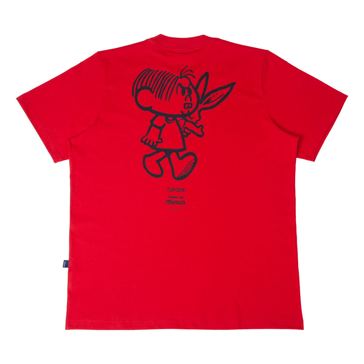 CAMISETA MONICA OLD VERMELHO