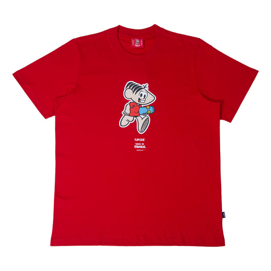 CAMISETA MONICA SANSK8 OLD VERMELHO