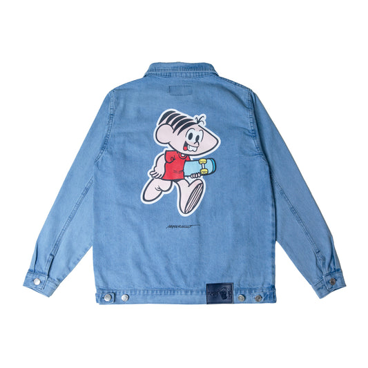 JAQUETA PCT MONICA SANSK8 OLD JEANS SKY