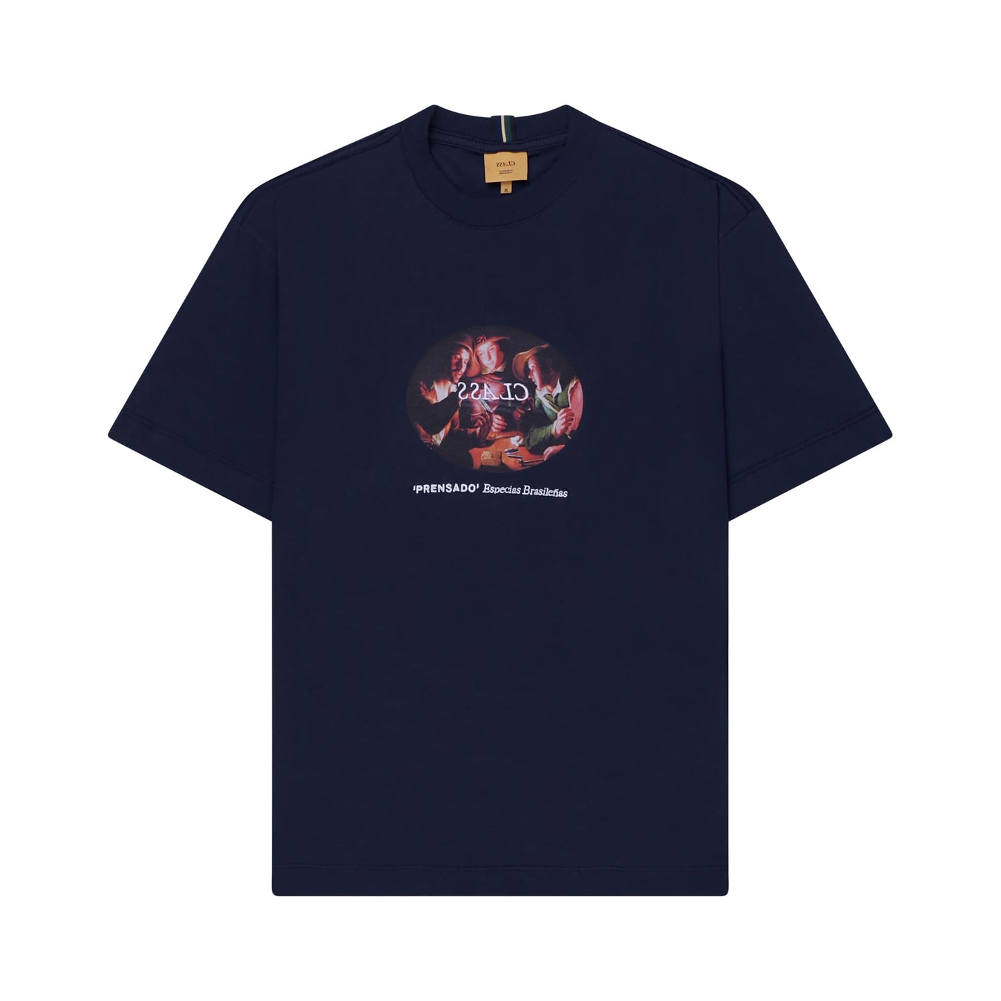 T-SHIRT CLASS "PRENSADO" NAVY