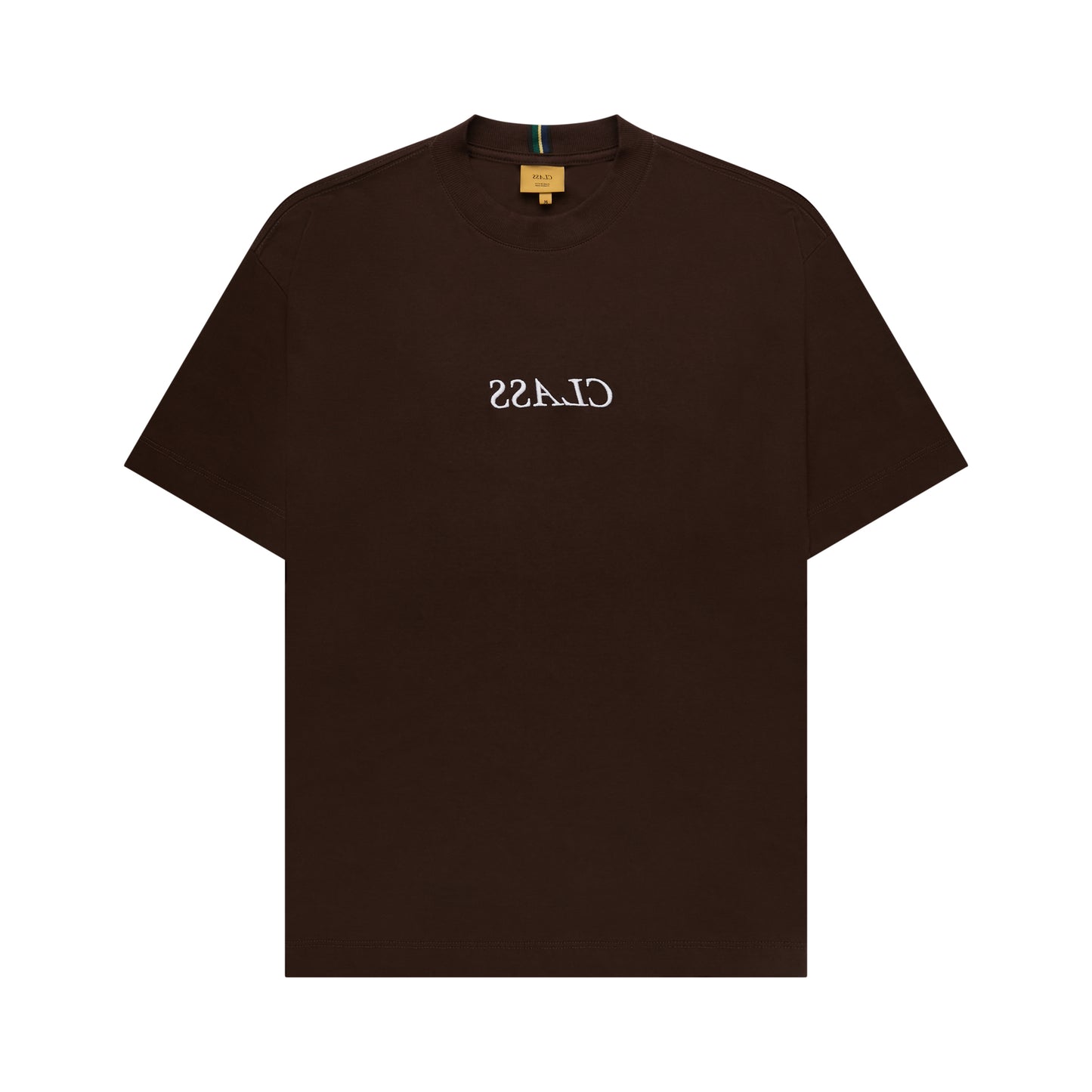 BASIC T-SHIRT "CLASS INVERSO" BROWN