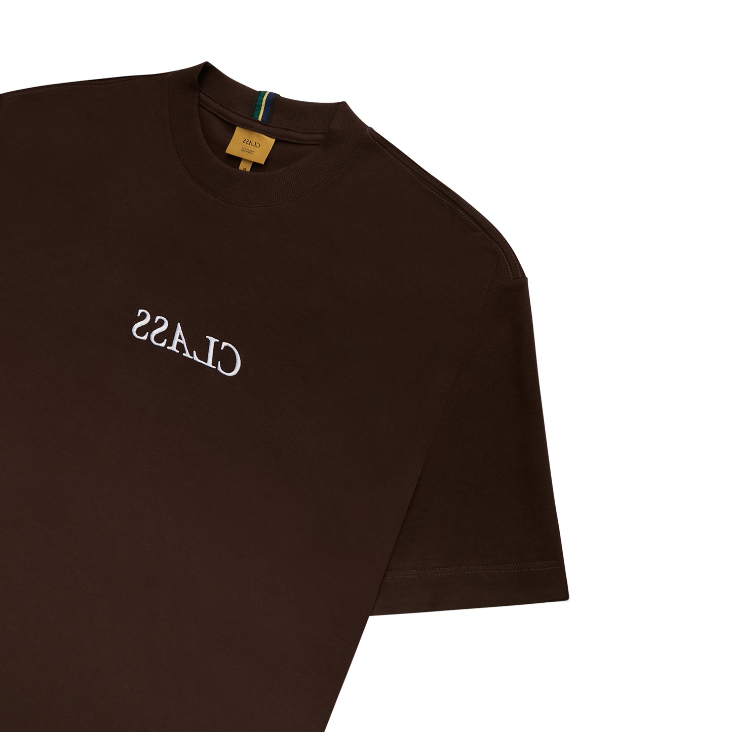 BASIC T-SHIRT "CLASS INVERSO" BROWN
