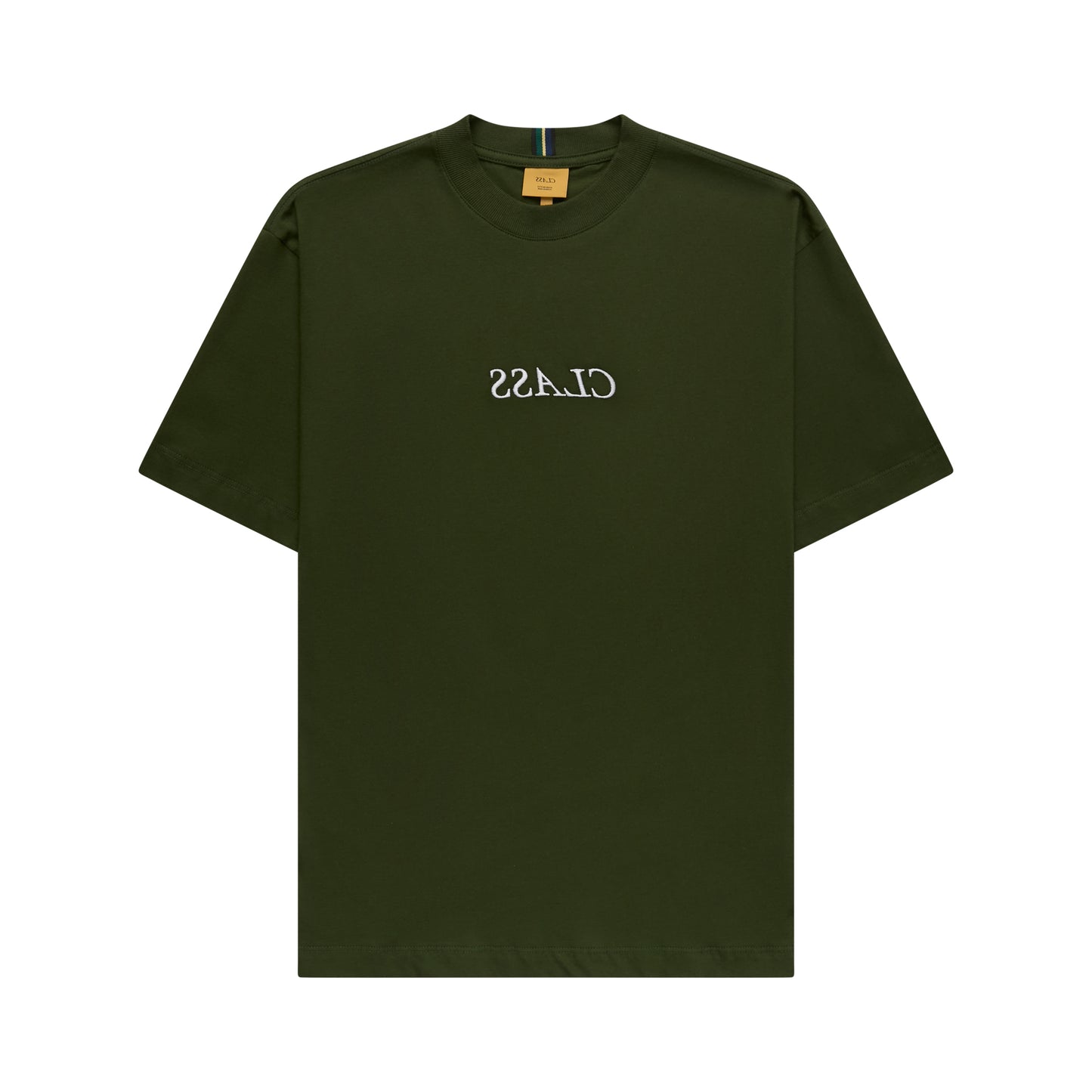 BASIC T-SHIRT "CLASS INVERSO" GREEN