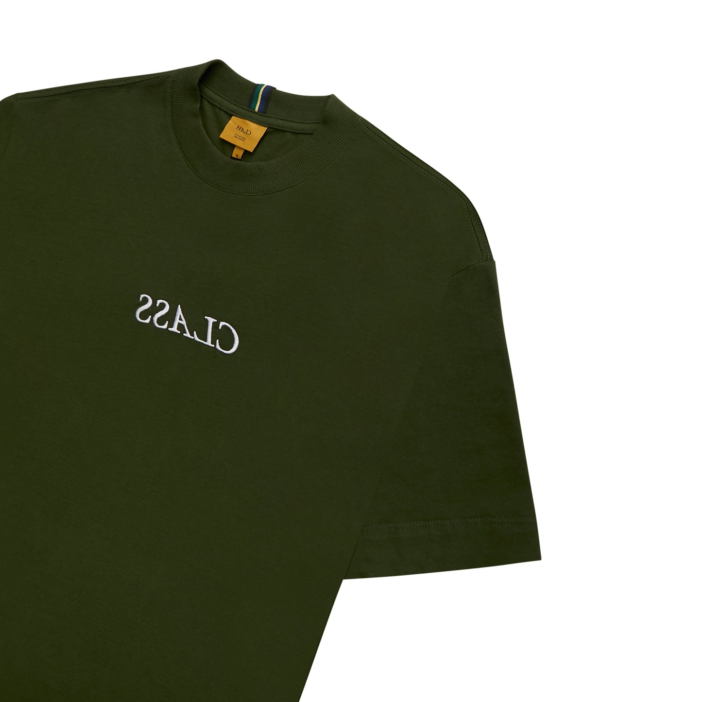 BASIC T-SHIRT "CLASS INVERSO" GREEN