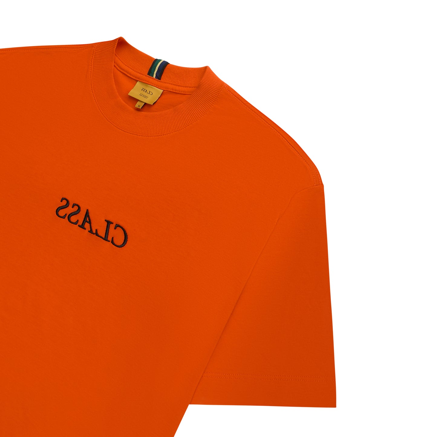 BASIC T-SHIRT "CLASS INVERSO" ORANGE