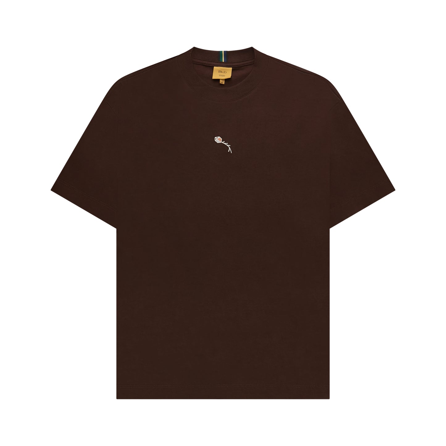 BASIC T-SHIRT CLASS "PIPA" BROWN