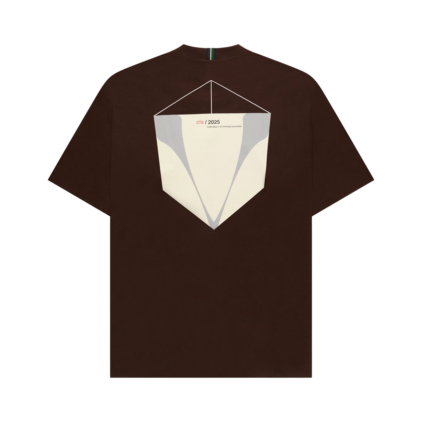 BASIC T-SHIRT CLASS "PIPA" BROWN