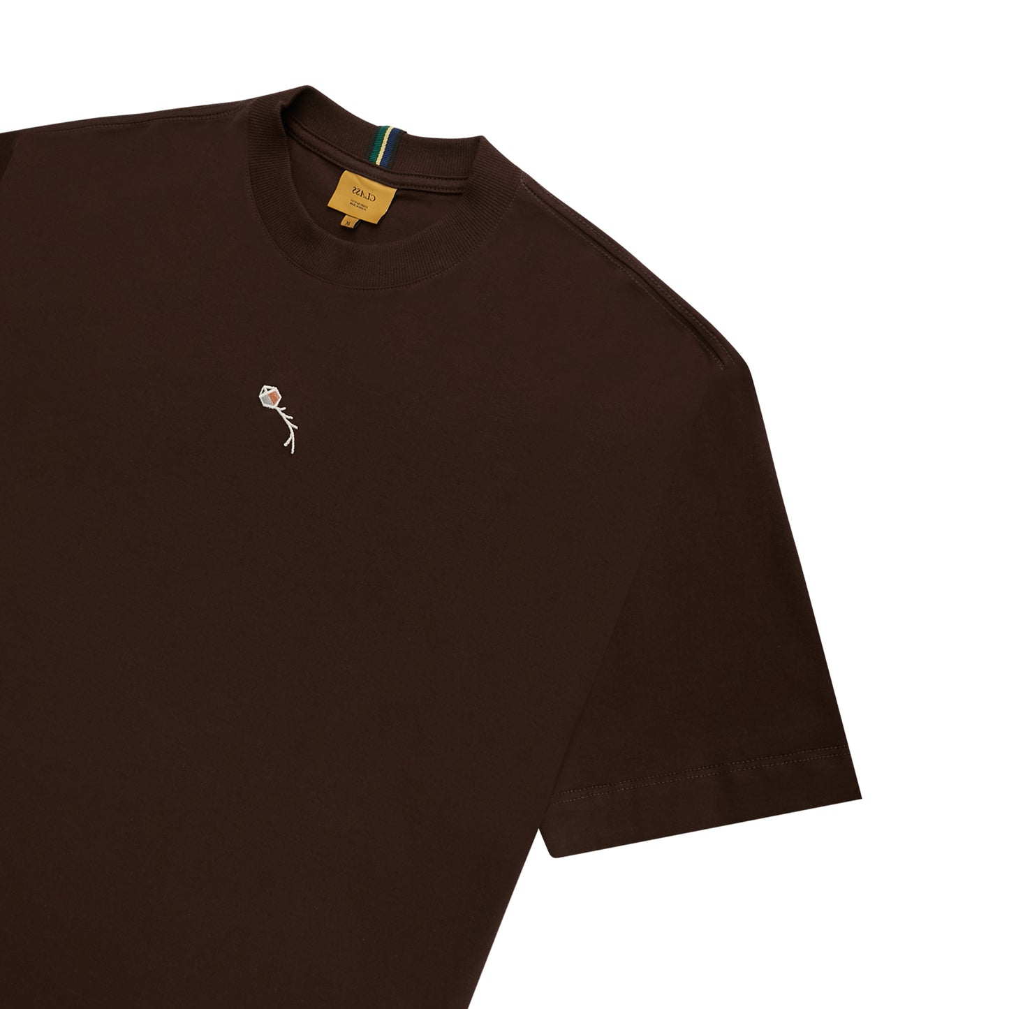 BASIC T-SHIRT CLASS "PIPA" BROWN