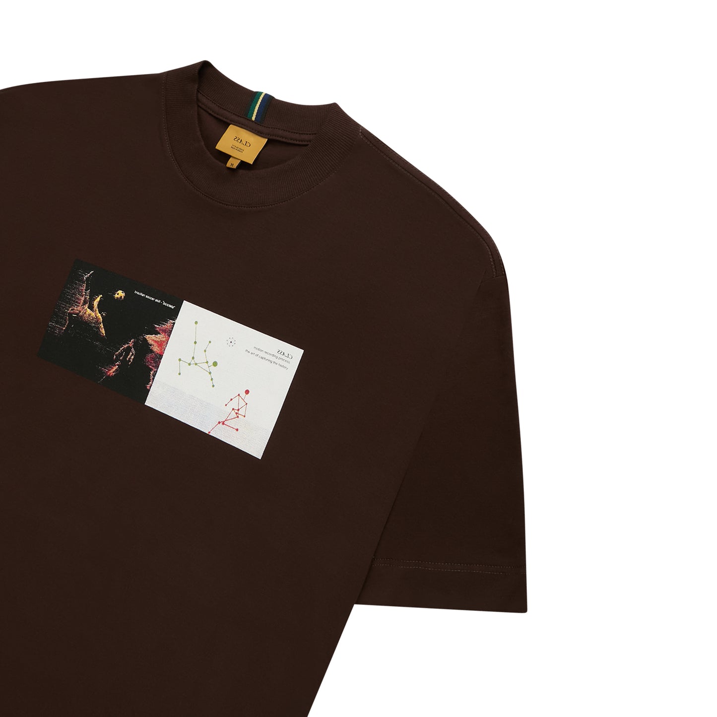 BASIC T-SHIRT CLASS "BICICLETA'' BROWN