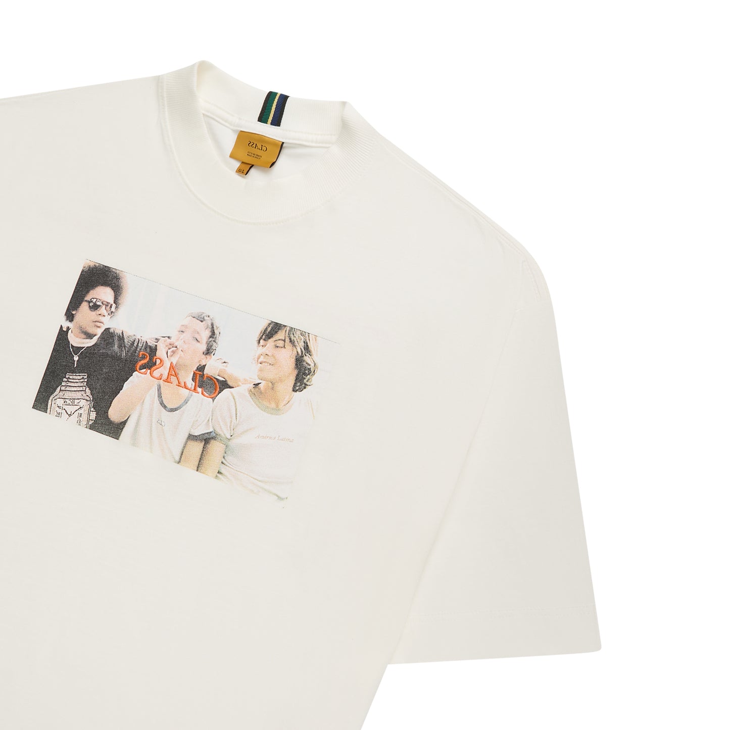 BASIC T-SHIRT CLASS ''FODA-SE'' OFF-WHITE